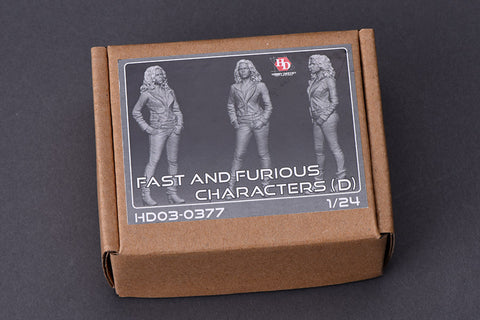 Hobby Design HD03-0377 1/24 1/24 Letty Ortiz Figure (D) – Fast & Furious 7 (Furious 7)