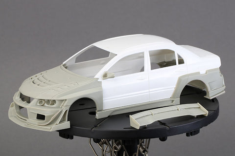 Hobby Design HD03-0383 1/24 Varis Mitsubishi EVO IX Wide Body Kit (Resin + Photo-etched parts + Decals + Metal parts)