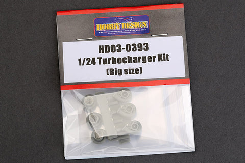Hobby Design HD03-0393 1/24 Turbocharger Kit (Big Size)