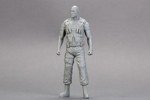 Hobby Design HD03-0405 1/24 Mr. Rock Johnson (Luke Hobbs) from *Furious 7*