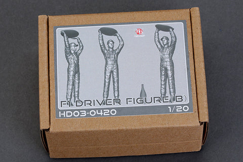Hobby Design HD03-0420 1/20 F1 Driver Figure (B)