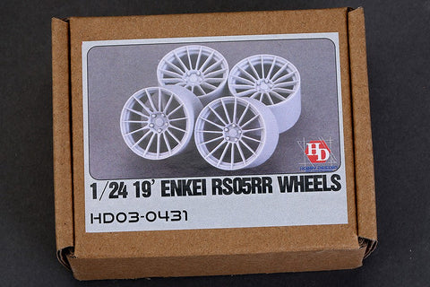 Hobby Design HD03-0431 1/24 19-inch Enkei RS05RR wheels