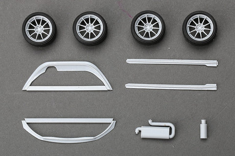 Hobby Design HD03-0446 1/24 Mazda MX-5 Bottom-Line Detail-Up Set (for Tamiya 24342) (Resin + Photo-etched Parts + Metal Parts)