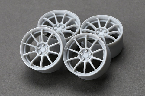 Hobby Design HD03-0449 1/24 17-inch Rays ZE40 wheels