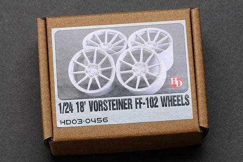 Hobby Design HD03-0456 1/24 18-inch Vorsteiner FF-102 Wheels