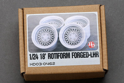 Hobby Design HD03-0462 1/24 18-inch Rotiform Forged-LHR Wheels