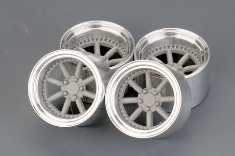 Hobby Design HD03-0466 1/24 18-inch Rotiform MLW Wheels (Aluminum alloy + Resin)