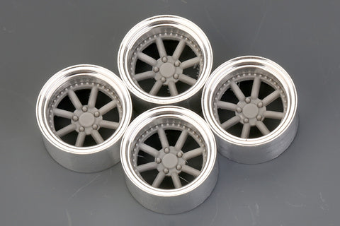 Hobby Design HD03-0466 1/24 18-inch Rotiform MLW Wheels (Aluminum alloy + Resin)
