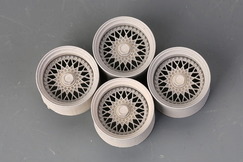 Hobby Design HD03-0496 1/24 18-inch BBS RS Wheels for JDM Series