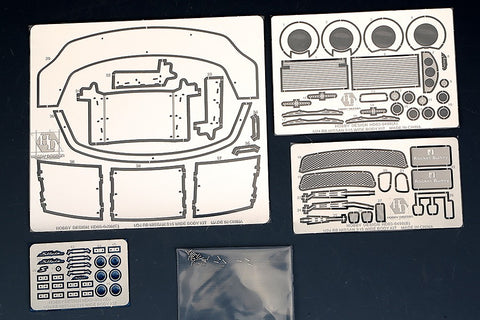 Hobby Design HD03-0498 1/24 RB Nissan S15 Wide Body Kit (for Aoshima) (Resin + Photo-etched parts + Metal parts)
