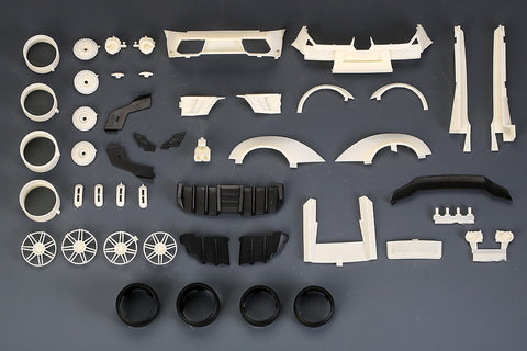 Hobby Design HD03-0500 1/24 LB-WORKS Lamborghini Murciélago LP670 Transkit (for Aoshima) (Resin + Photo-etched parts + Decals + Metal logo)