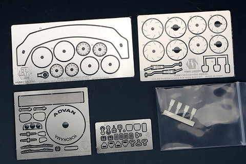 Hobby Design HD03-0506 1/24 RB Pandem Honda EG6 Wide Body Kit (for Hasegawa) Honda EG-6 Civic (Resin + Photo-etched parts + Decals)