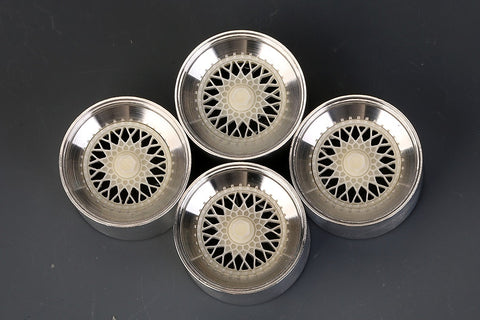 Hobby Design HD03-0507 1/24 18-inch BBS RS Wheels for JDM Series (Resin + Metal Wheels + Decals)
