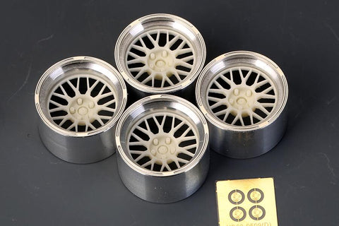 Hobby Design HD03-0511 1/24 18-inch RB Custom Wheels for JDM Series (Resin + Metal Wheels + Photo-etched Parts)