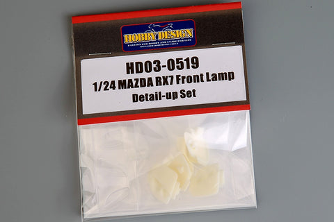 Hobby Design HD03-0519 1/24 Mazda RX-7 Front Lamp Detail-Up Set
