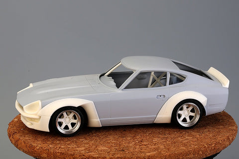 Hobby Design HD03-0533 1/24 RB Nissan 240Z Wide Body Kit (for Hasegawa HC-17) (Resin + Metal Wheels + Photo-etched Parts + Decals)