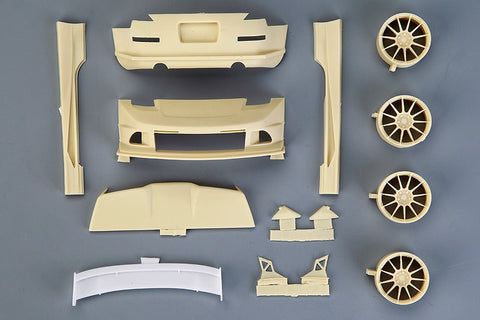 Hobby Design HD03-0552 1/24 Voltex Nissan 350Z (Z33) Detail-Up Kit (for Tamiya 24254) (Resin + Photo-etched parts)