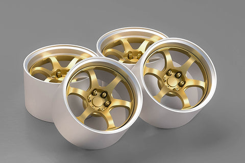 Hobby Design HD03-0566 1/24 17-inch ADVAN RG-D2 Wheels (Resin + Metal Wheels)