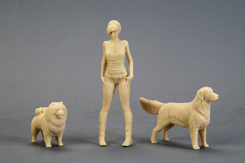 Hobby Design HD03-0569 1/24 Pretty Lady Figure: Confident Smile