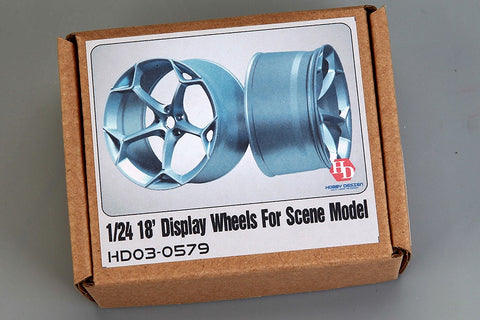 Hobby Design HD03-0579 1/24 18-inch Display Wheels (for Diorama Models)