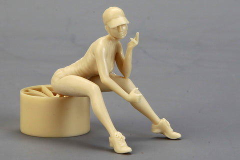 Hobby Design HD03-0582 1/24 Pretty Lady (E) (Resin + Photo-etched parts)