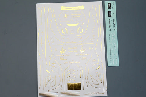 Hobby Design HD03-0588 1/24 LB-Silhouette Works GT 35GT-RR (John Player Special) Transkit (Resin + Photo-etched parts + Decals + Metal wheels + Metal parts + Metal logo)