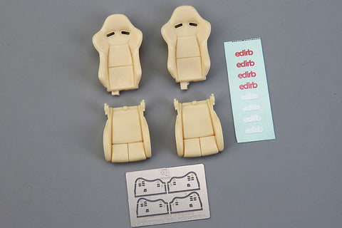 Hobby Design HD03-0592 1/24 Sports Seat (H) BRIDE Stradia (Resin + Decal + Photo-etched parts)