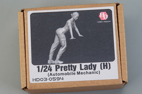 Hobby Design HD03-0594 1/24 Pretty Lady (H) (Automobile Mechanic)