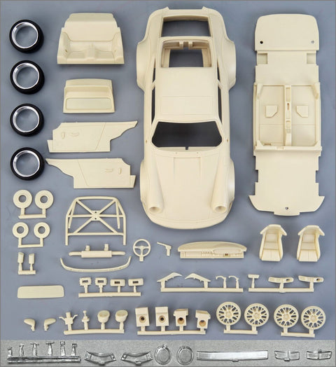 Hobby Design HD03-0600 1/24 RWB Porsche 964 (Tail Wing) (Ver.A) Full Detail Kit (Resin + Photo-etched parts + Decals + Metal wheels + Metal parts + Metal logo)
