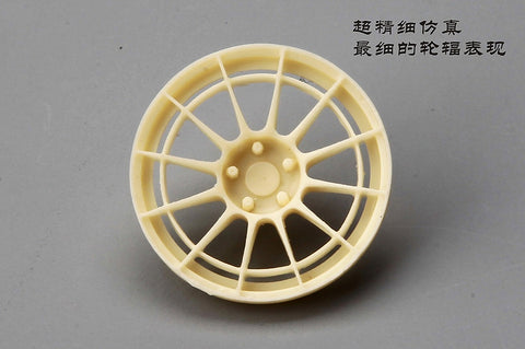 Hobby Design HD03-0601 1/24 18-inch Enkei NT03RR Wheels (for Tamiya FT86)