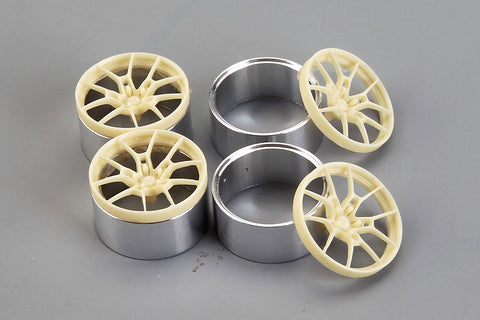 Hobby Design HD03-0603 1/24 18-inch Rays G025 Wheels (Resin + Metal Wheels)
