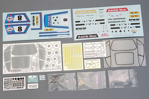 Hobby Design HD03-0607 1/24 RWB Porsche 964 (Ver. B) Full Detail Kit (Resin + Photo-etched parts + Decals + Metal wheels + Metal parts + Metal logo)