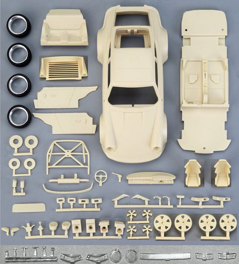 Hobby Design HD03-0607 1/24 RWB Porsche 964 (Ver. B) Full Detail Kit (Resin + Photo-etched parts + Decals + Metal wheels + Metal parts + Metal logo)