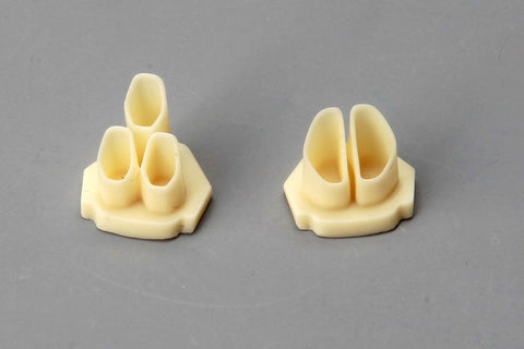 Hobby Design HD03-0613 1/24 McLaren Senna Detail-Up Parts: Exhaust Pipes (for Tamiya) 24355