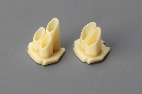 Hobby Design HD03-0613 1/24 McLaren Senna Detail-Up Parts: Exhaust Pipes (for Tamiya) 24355
