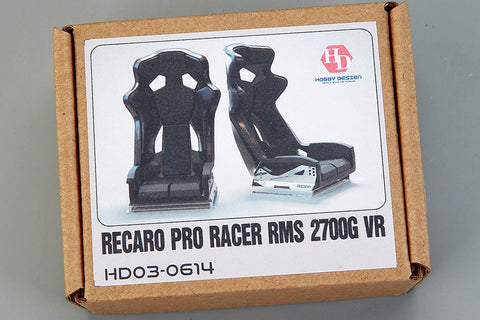 Hobby Design HD03-0614 1/24 RECARO Pro Racer RMS 2700G VR Seat (Resin + Decals + Photo-etched Parts)