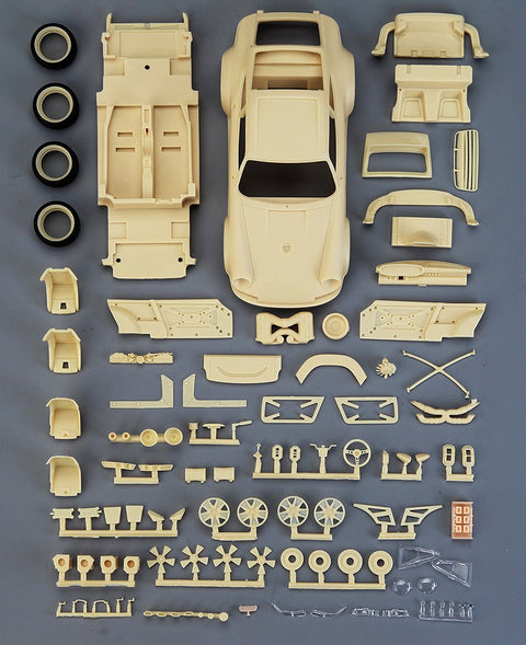 Hobby Design HD03-0623 1/24 Porsche 911 DLS Full Detail Kit (Resin + Photo-etched parts + Decals + Metal parts + Metal logo)