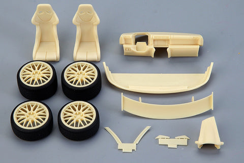 Hobby Design HD03-0631 1/24 Lexus LFA Nürburgring Package (for Tamiya 24319) (Resin + Decals + Photo-etched parts)