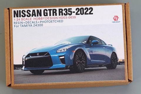 Hobby Design HD03-0639 1/24 Nissan GT-R R35 2022 Detail Set (for Tamiya 24300)