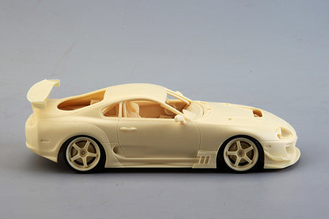 Hobby Design HD03-0644 1/24 Ridox Supra JZA80 Full Detail Kit (Resin + Photo-etched parts + Decals + Metal parts)