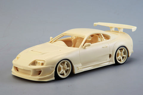 Hobby Design HD03-0644 1/24 Ridox Supra JZA80 Full Detail Kit (Resin + Photo-etched parts + Decals + Metal parts)
