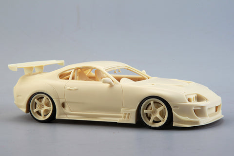 Hobby Design HD03-0644 1/24 Ridox Supra JZA80 Full Detail Kit (Resin + Photo-etched parts + Decals + Metal parts)