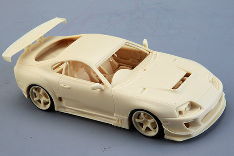 Hobby Design HD03-0644 1/24 Ridox Supra JZA80 Full Detail Kit (Resin + Photo-etched parts + Decals + Metal parts)