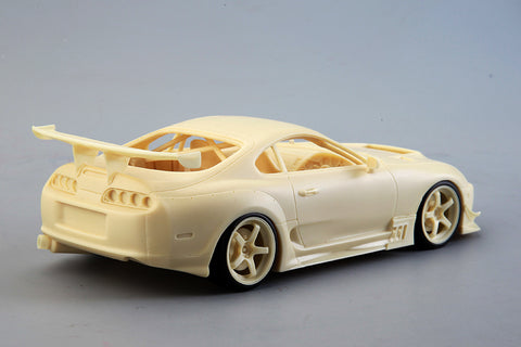 Hobby Design HD03-0644 1/24 Ridox Supra JZA80 Full Detail Kit (Resin + Photo-etched parts + Decals + Metal parts)
