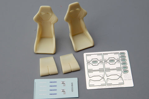 Hobby Design HD03-0645 1/24 RECARO RS-G Seat (Resin + Decals + Photo-etched parts)