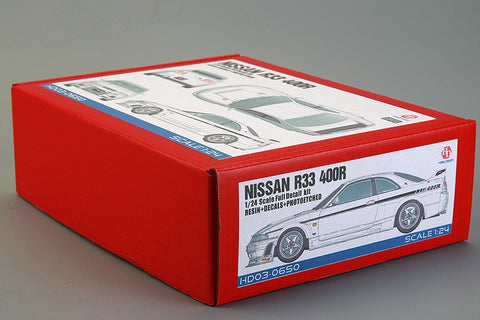 Hobby Design HD03-0650 1/24 Nissan R33 400R Full-Detail Kit