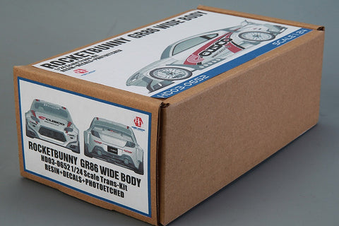 Hobby Design HD03-0652 1/24 Rocket Bunny GR86 Widebody Transkit