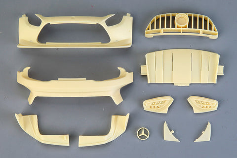 Hobby Design HD03-0658 1/24 Mercedes-AMG GT3 Evo Package Detail-Up Parts (for Tamiya 24345) (Photo-etched parts + Resin)