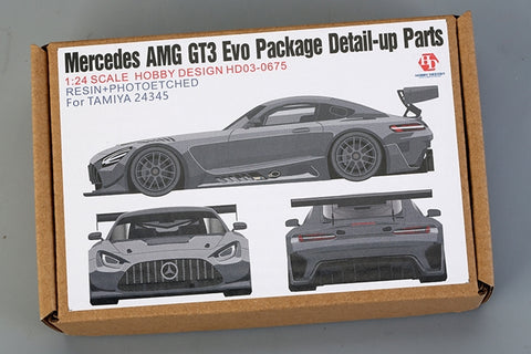 Hobby Design HD03-0675 1/24 Mercedes-AMG GT3 EVO Package Detail-Up Parts for Tamiya (24345) (Resin + PE)