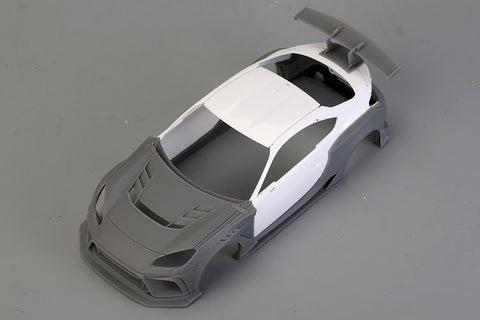 Hobby Design HD03-0676 1/24 VARIS GR86 Wide Body Detail-Up Parts for Tamiya (24361) (Resin + PE + Metal Parts + Decals)